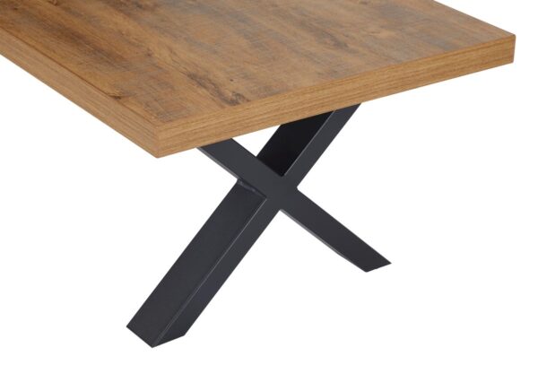 Table à Manger Miami – Décor Denver Oak (L200 cm) – Image 2