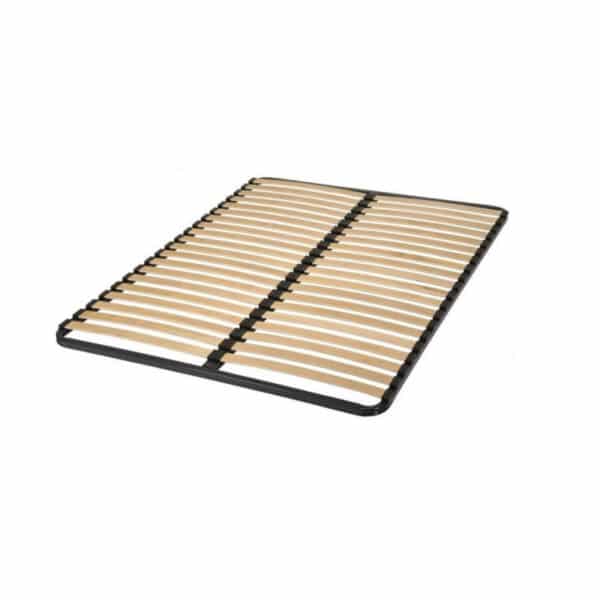 Sommier Cadre Lattes SUPERCONFORT 140 x 200 – Cadre Métal Laqué, Confort et Stabilité